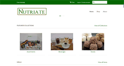 Desktop Screenshot of nutriate.com